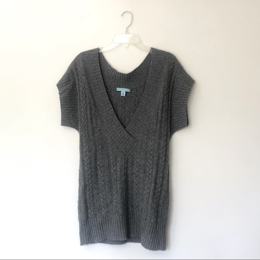 Antonio Melani 100% Cashmere V-Neck Tunic Sweater
